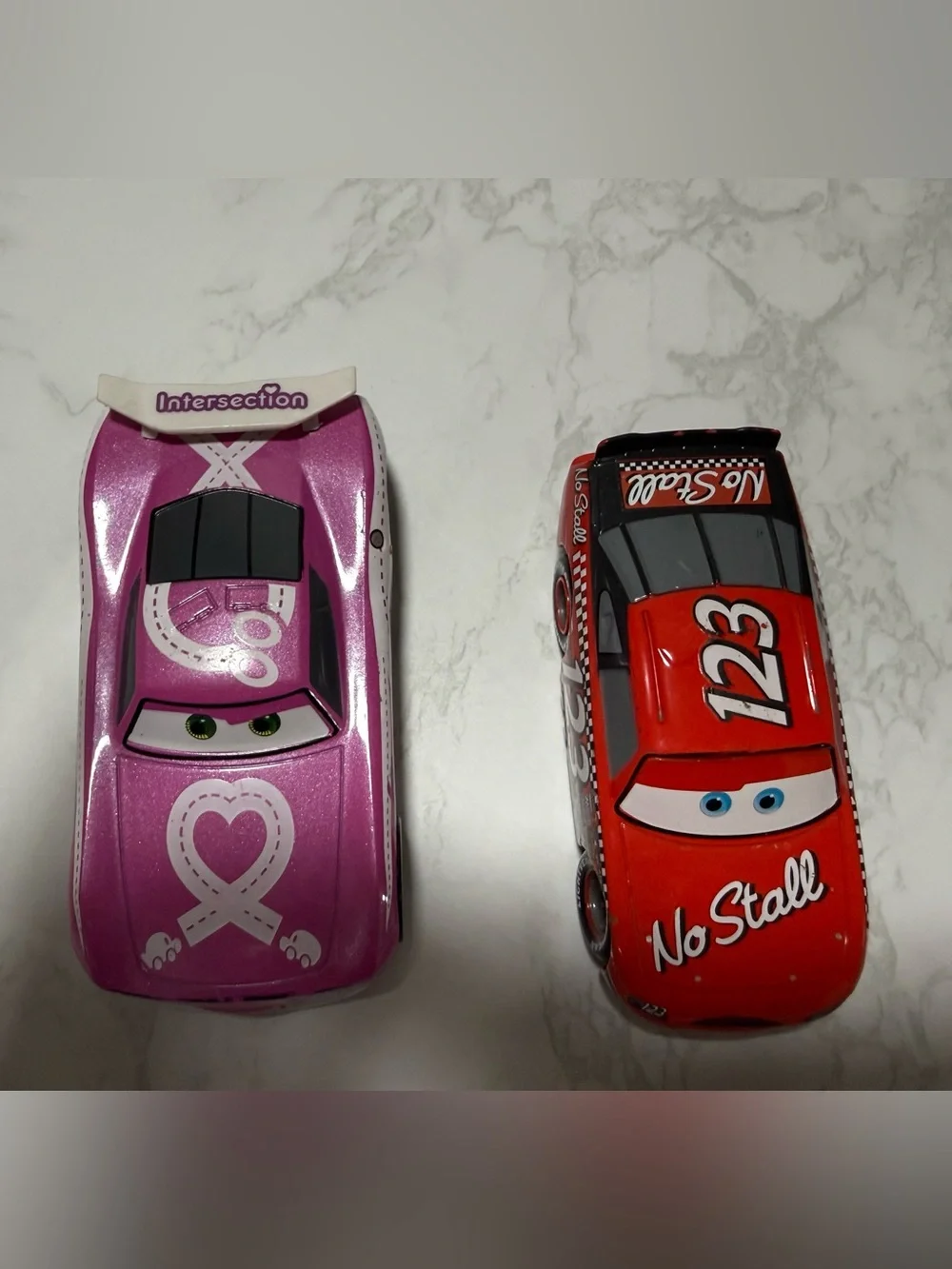 Disney Pink & Red Lightning McQueen and Friends Die-Cast Toy Cars